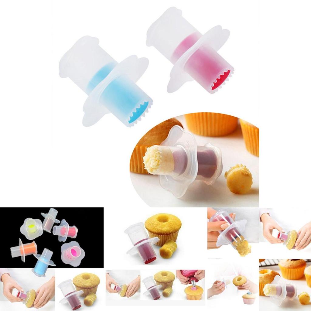 Colorful Cup Cake Corer Perfect For Creating Diy Creative Filled Cupcakes