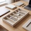 Leicht zu greifender Sonnenbrillen-Display-Organizer mit 6 flachen Fächern