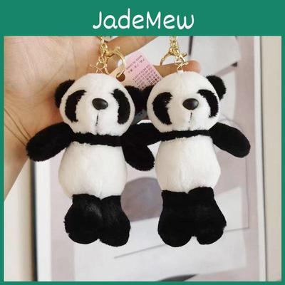 Genuine Panda Plush Keychain Cute Soft Animal Doll Stuffed Toy Bag Accessory