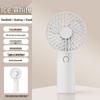USB Rechargeable Handheld Portable Fan with Phone Holder