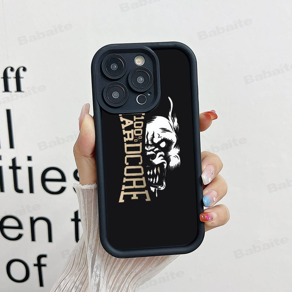 

100 Жесткий пес до костей Чехол для телефона Для iPhone 17 16 15 14 13 12 11 Pro Max Mini Plus Мягкий ТПУ Задняя крышка iPhone 17pro max