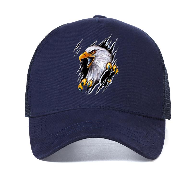 Eagle 3D Print Unisex's Baseball Cap Unisex Breathable Mesh Trucker Hat Harajuku Pop Casual Adjustable Dad Hats Guevara