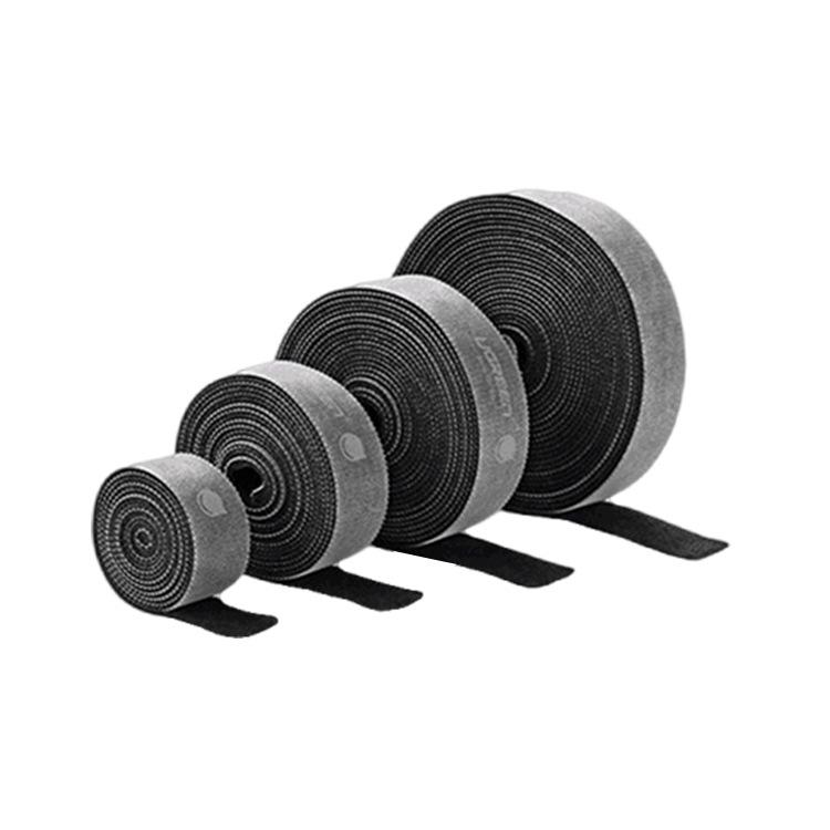 Velcro Back-to-Back Zip Tie with Self-Adhesive Hook for Bundling Cables and Wires