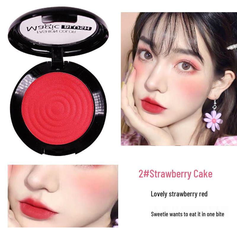 Ashareya Ethereal Fairy Blush & Highlighter Palette with Mirror and Brush