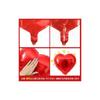 24 18-inch Heart Balloons, Red Aluminum Balloons, for Birthdays, Weddings, Valentine's Day, Proposals, Commemorative Store Decorations, Graduations,