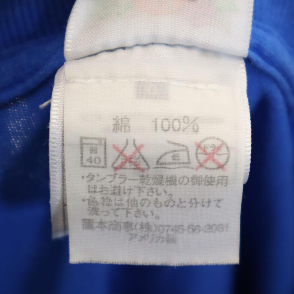 FRUIT OF THE LOOM Made In USA Back Logo Print Short Sleeve HEAVT T-shirt Men's Used