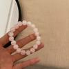 Glass Beaded Bracelet With Gradient Colors For Women Summer Fashion Gift For Friends