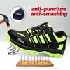 Arbetsskor för män Skyddsskor Luftnät Stålhätta Arbets-säkerhetsskor