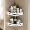 Bathroom Accessories Shelf Shower Shelves Shampoo Storage Rack Kitchen Storage Holder Punch-Free Wall Mounted Organizer