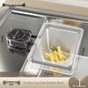 Suction Cup Sink Filter: Disposable Food Scrap Draining Net