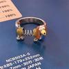 Fun spring cute puppy ring women's light luxury niche design fashion temperament ring personality versatile jewelry tide