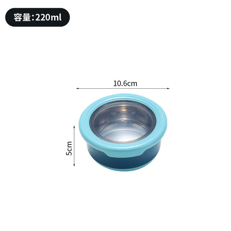 Круглыйпрямоугольный герметичный ланч-бокс из нержавеющей стали с крышкой кухонный контейнер для хранения еды Bento холодильник коробка для хранения свежих продуктов 1454₽