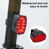 1/2Pcs Bicycle Headlight Tail Light Waterproof USB Rechargeable Universal MTB Road Mountain Bike Cycling Front Light Night Riding Warning Rear Lamp