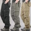 Men's Three-Dimensional Tactical Cargo Pants - Loose Fit, Straight, Multi-Pocket Trend