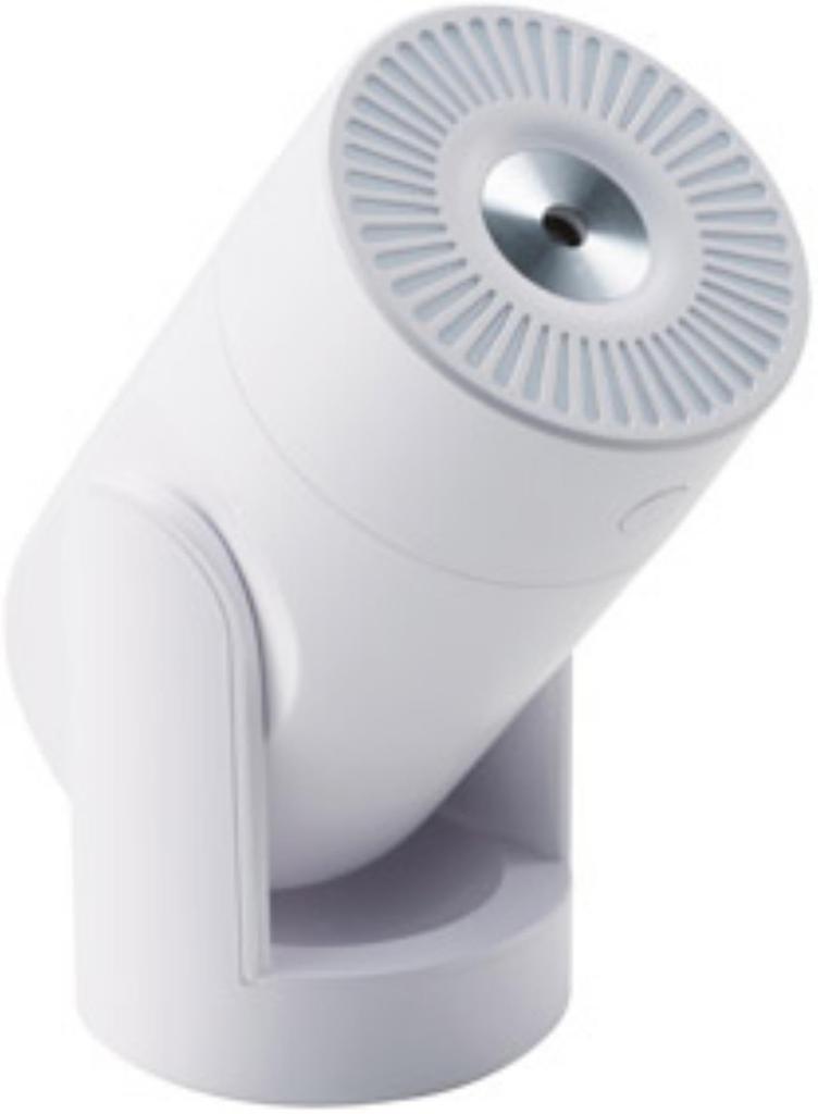 Marutatsu Desktop Adjustable LED Rhythm Spray White Humidifier, USB, Personal, Angle, Light, Mode,