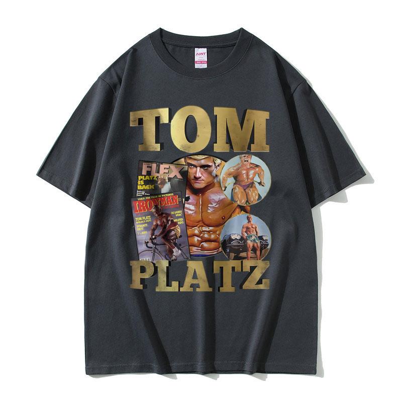 2025 Summer Funny Tom Platz Leg Day Meme Print Tshirt We Go Gym To Fitness Men Women Oversized T Shirts Male Soft Cotton Tees