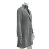 Women Woolen Turn Down Collar Solid Color Single Breasted Slim Fit Thermal Long Sleeve Jacket Coat for Women Commuting Dating Spring