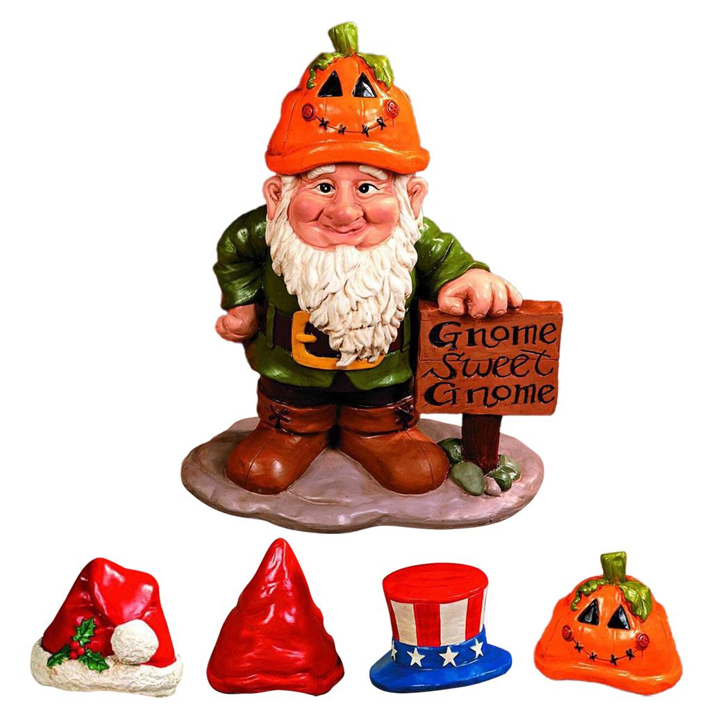 Buy Sweet Gnome Welcome Sign Statue 