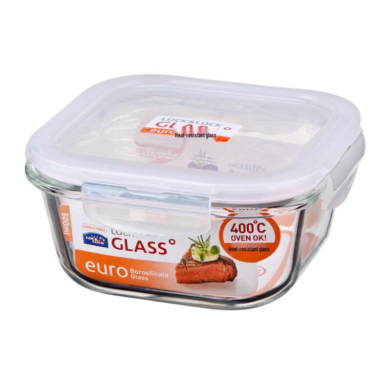 LocknLock Heat-Resistant Glass Food Storage Container