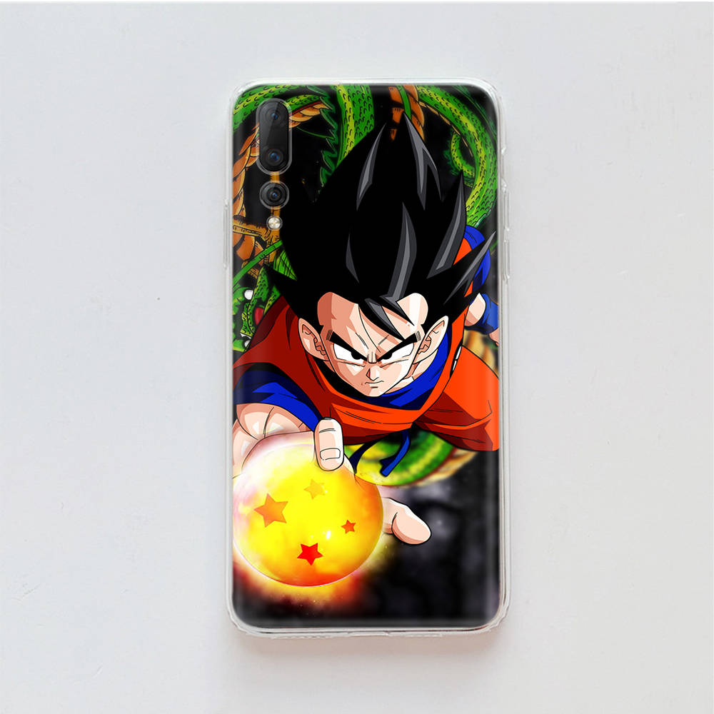 Transparent Case for Samsung A04 A14 A23 M33 M53 Realme 10 9 C35 C55 VIVO X80 Infinix Hot 30 Note 11 Tecno Spark 8P Pro W-89 Dragon Ball Anime