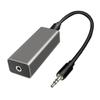 Compact Noise Filter Ground Loop Noise Isolator for Car Speaker Improve Music Experience with High Quality Sound