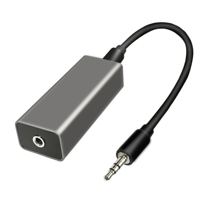 

Compact Noise Filter Ground Loop Noise Isolator for Car Speaker Improve Music Experience with High Quality Sound 1