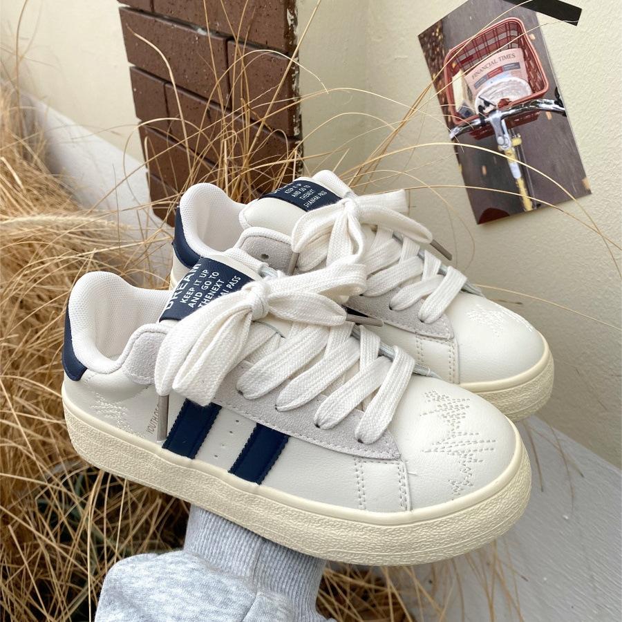 Korean Version of Mint Green Board Shoes Women's Original Niche Retro Casual Platform German Training Shoes Spring, Summer and Autumn 2025 New Models