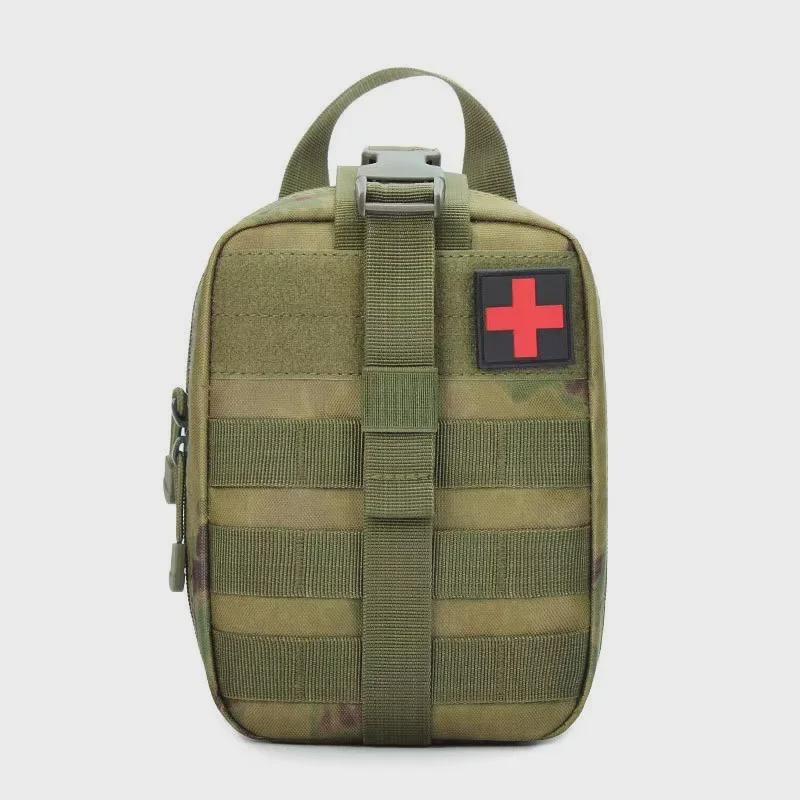 Camouflage Tactical Medical Kit for Outdoor Hiking and Camping
