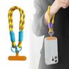 Keychain Phone Lanyard Nylon Phone Wrist Straps Luxury Hanging Rope  Phone Accessories