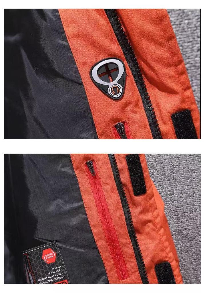 Men's Hooded Down Jacket: Winter Casual Outdoor Coat