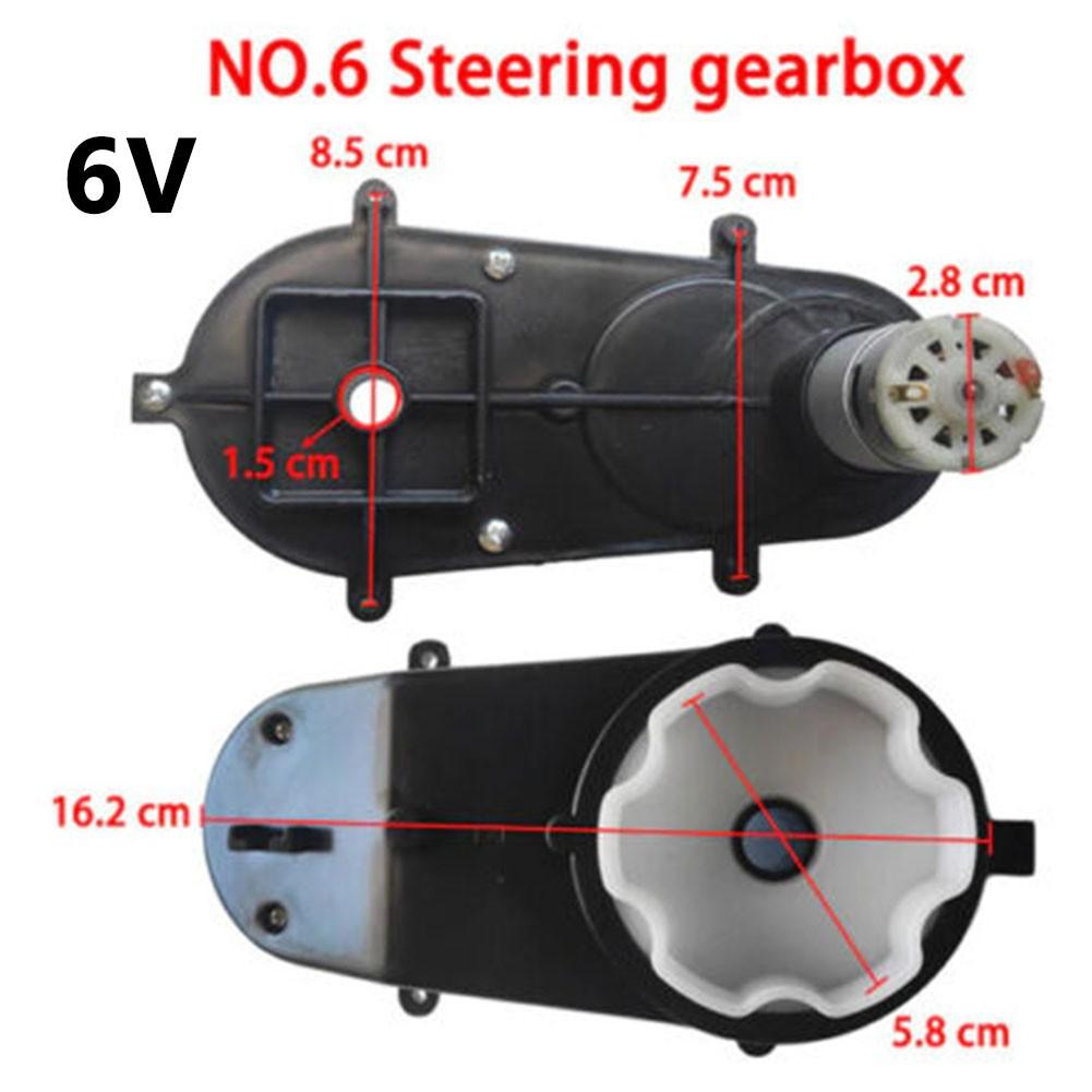 A Variety of Models Available Kids Electric Vehicle Steering Box 6V 12V NO.6 6V