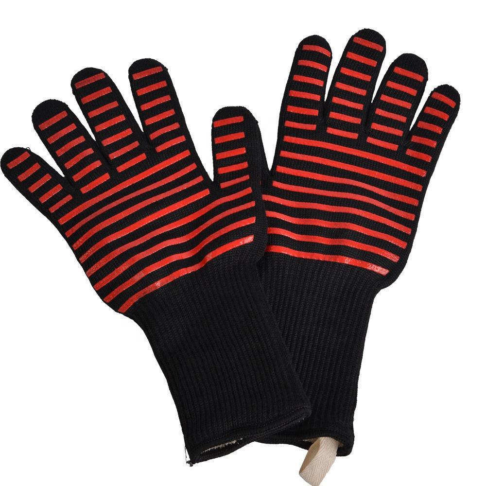 Auf Lager: Hitzebeständige, feuerfeste Handschuhe für Küche, Backen, Kochen, Mikrowelle und Ofen