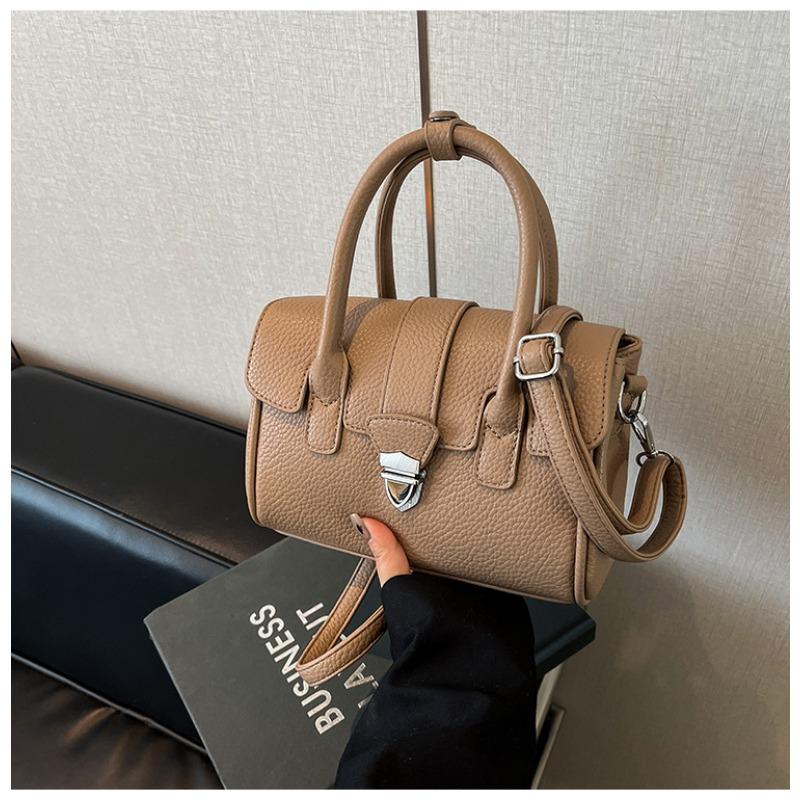Fashion hand carry small square bag women's spring new niche simple casual shoulder bag high-end women's bag
