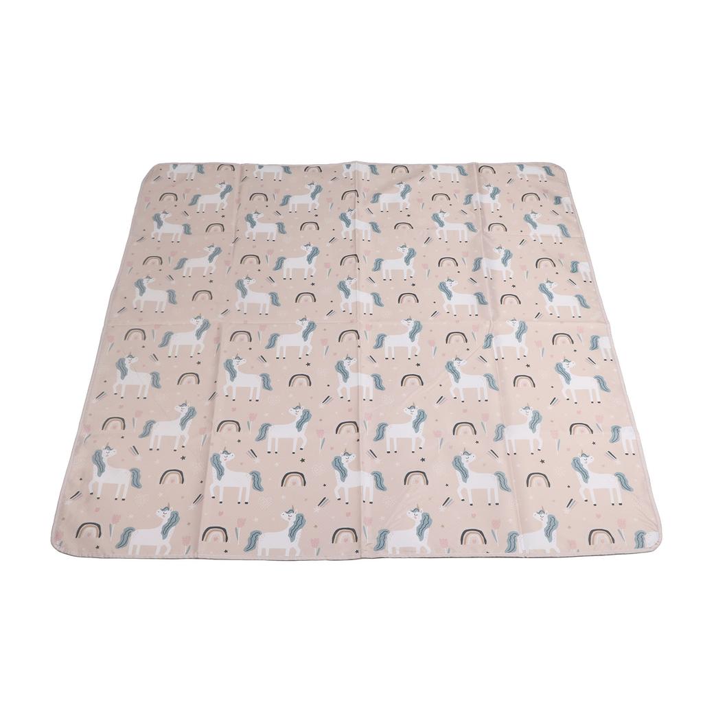 Dětská vysoká židlička Podložka na podlahu Víceúčelová Přenosná Vodotěsná Podložka na nepořádek po jídle pro Domov Venkovní