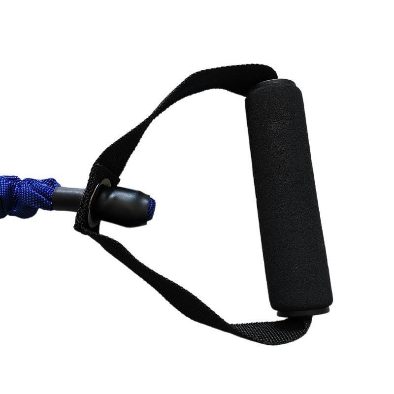 TPE Latex Elastic Fitness Rope with Cloth Cover