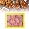 8Pcs Cookie Cutter Animal Shape Food Grade Plastic Biscuit Baking Mold Cutter for Cookies Fondant