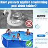 1-3Pcs Swimming Pool Cup Holder Reusable Storage Rack Poolside Beverage Beer Cup No Punching Holder Hand Soap Hanger Pool Parts