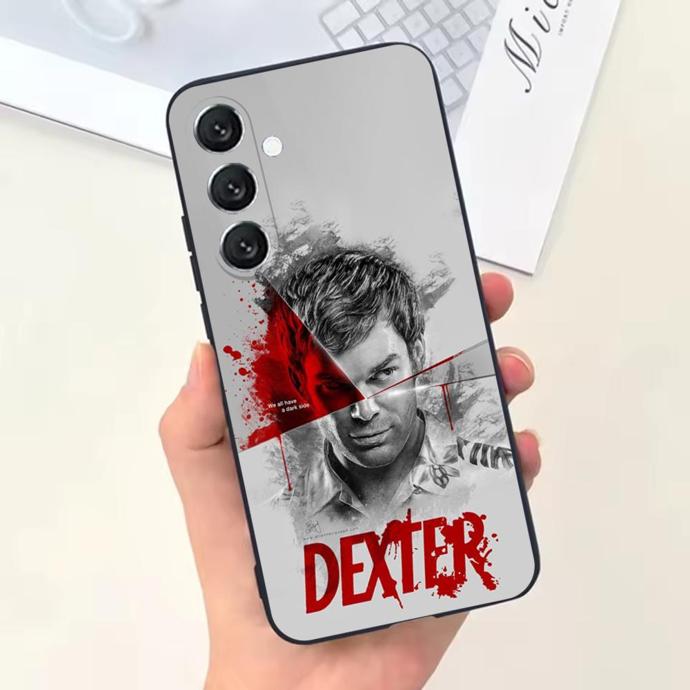 D-Dexter Morgan Phone Case For Samsung Galaxy A13,A21s,A22,A31,A32,A52,A53,A71,A80,Soft Black Shell