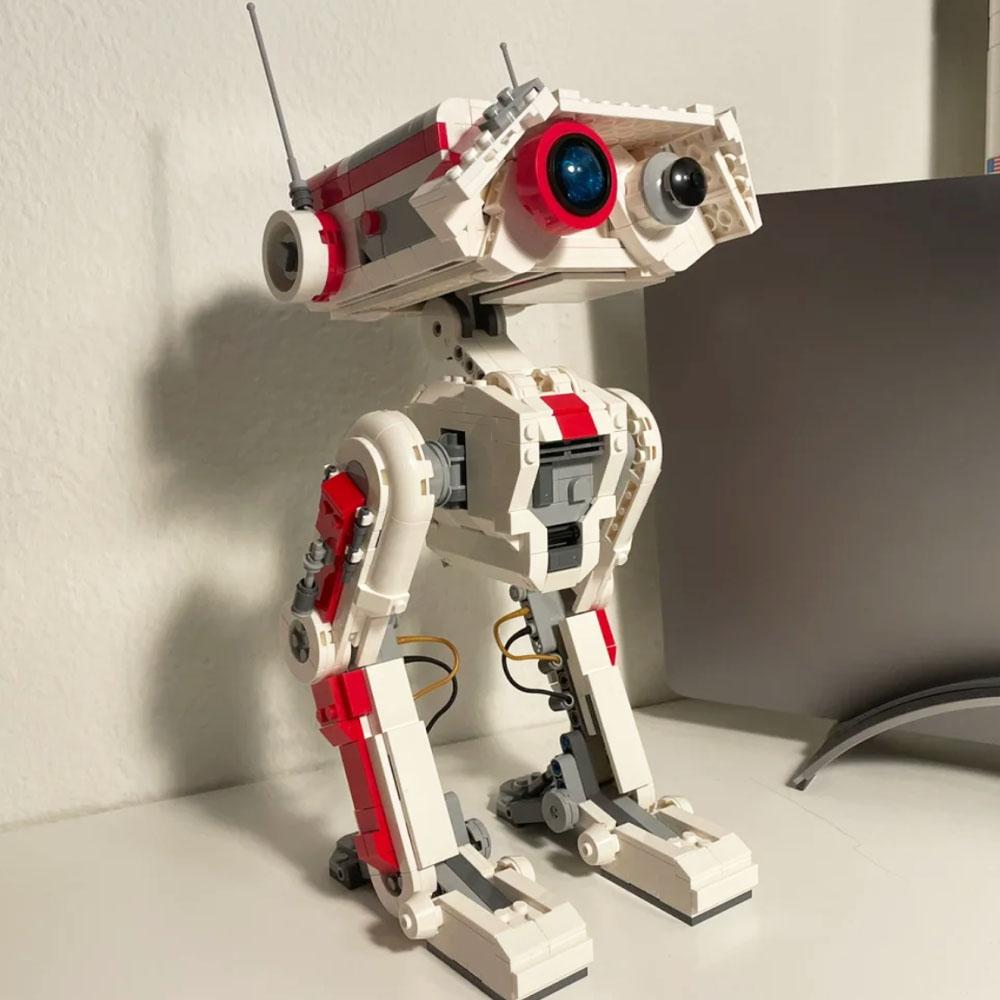 Star Movie Bricks Fallen Order BD-1 Intelligent Technical Robots Compatible 75335 Building Blocks Toys Children Christmas Gift