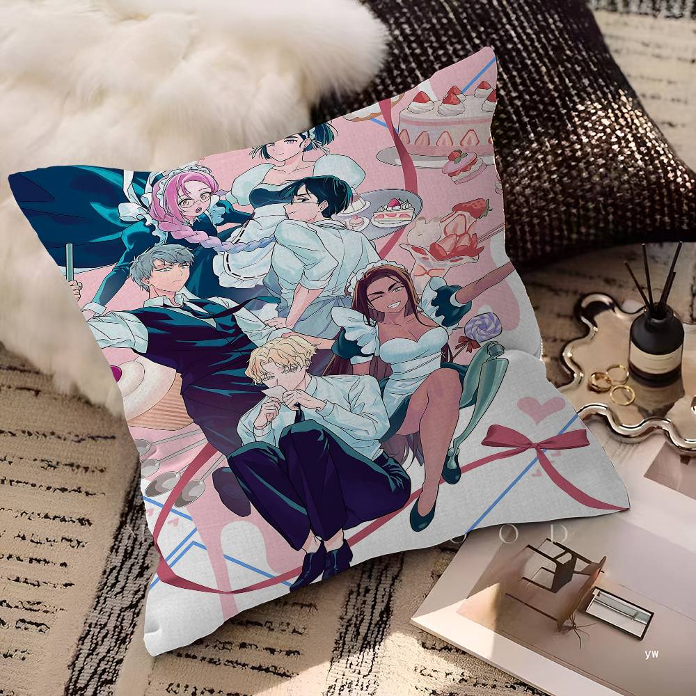 Anime Pop A-Alien Stage Lucky Dragon Pillow Cover Sofa Cushion Cover Home Room Decoration Children Gift