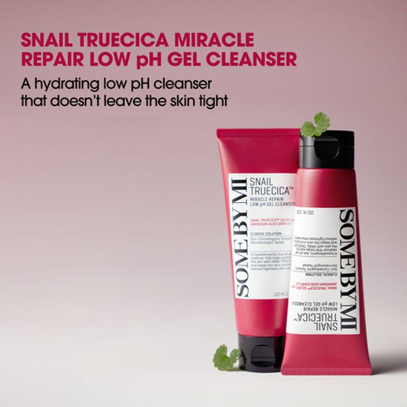 [SOME BY MI] *renewal* Snail Truecica Miracle Repair Low pH Gel Cleanser 100ml