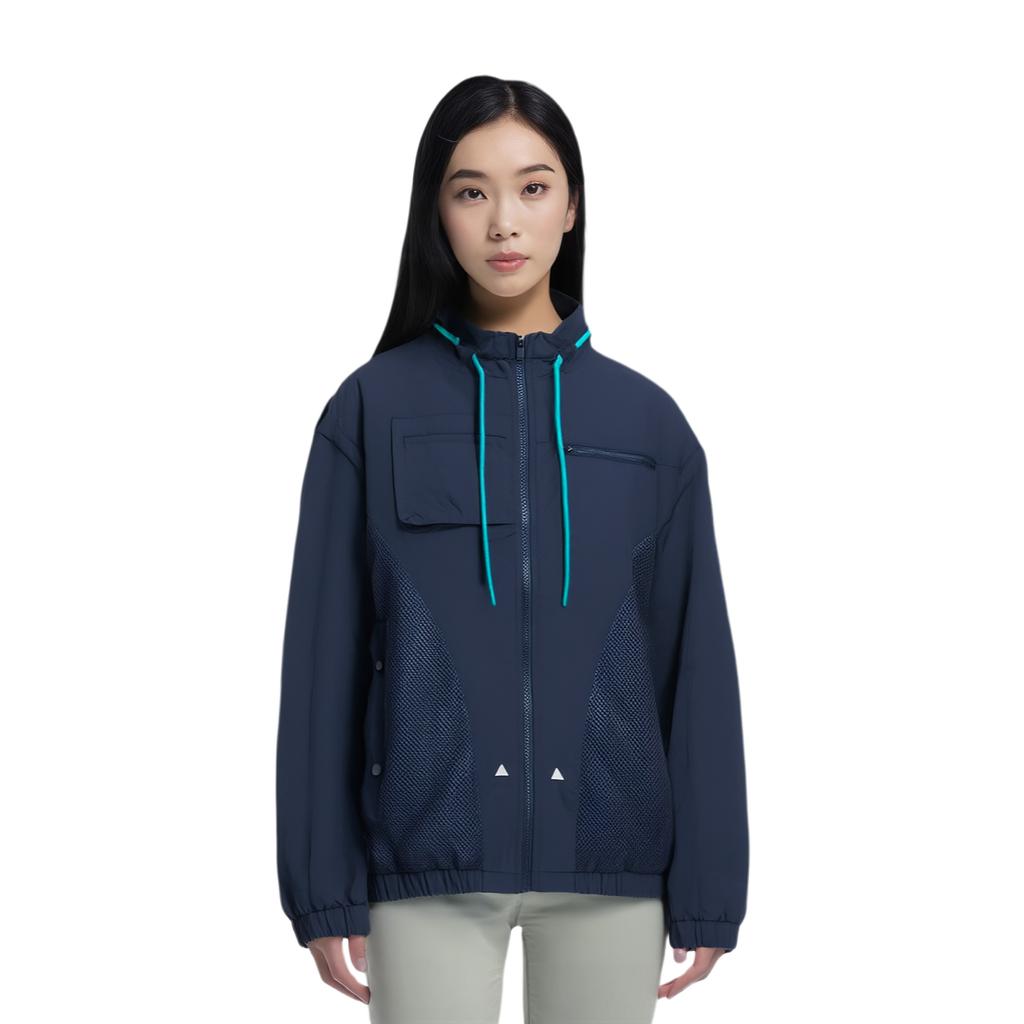 Li Ning Jackets & Coats Unisex Marine Blue AFDUC87-1