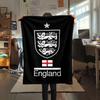 England football Printed Flannel Blanket, soft throw for bedroom sofa, washable,soccer fan merchandise, great gift.
