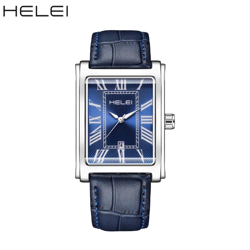 Hot Original Men's Casual Quartz Watch Ancient Roman Numeral Dial Waterproof Luminous Watch