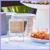 Good-Toothpick Dispenser Clear Knob Switch Toothpick Holder Rack Stand For Table Home Transparent Plastic 2 PCS