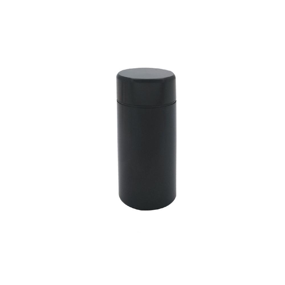 

Hot Portable Aluminum Jar 50ml Multi-Use Bottle Airtight Storage Smell Proof Tea Leaf Container for Coffee Herb Spice чёрный
