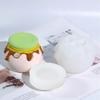 Silicone Jar Molds with Lids for DIY Storage Box, Candy Container Decors Crafts