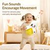 Musical Banana Plush Toy With 16 Songs, Rhythm Response, Light Sound Dancing Effects, Soft Banana Plush Character For Kids Birth