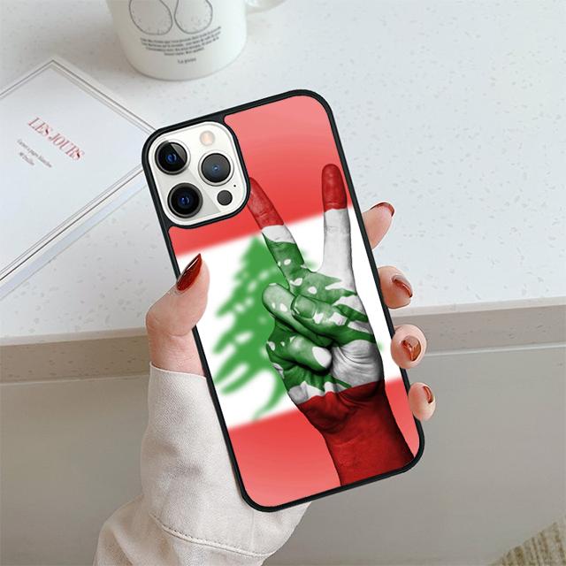 Lebanese Lebanon Flag Phone Case For iPhone 17 Air 14 15 16 13 12 Max Cover For Apple 14 15 16 11 Pro Max Plus Coque