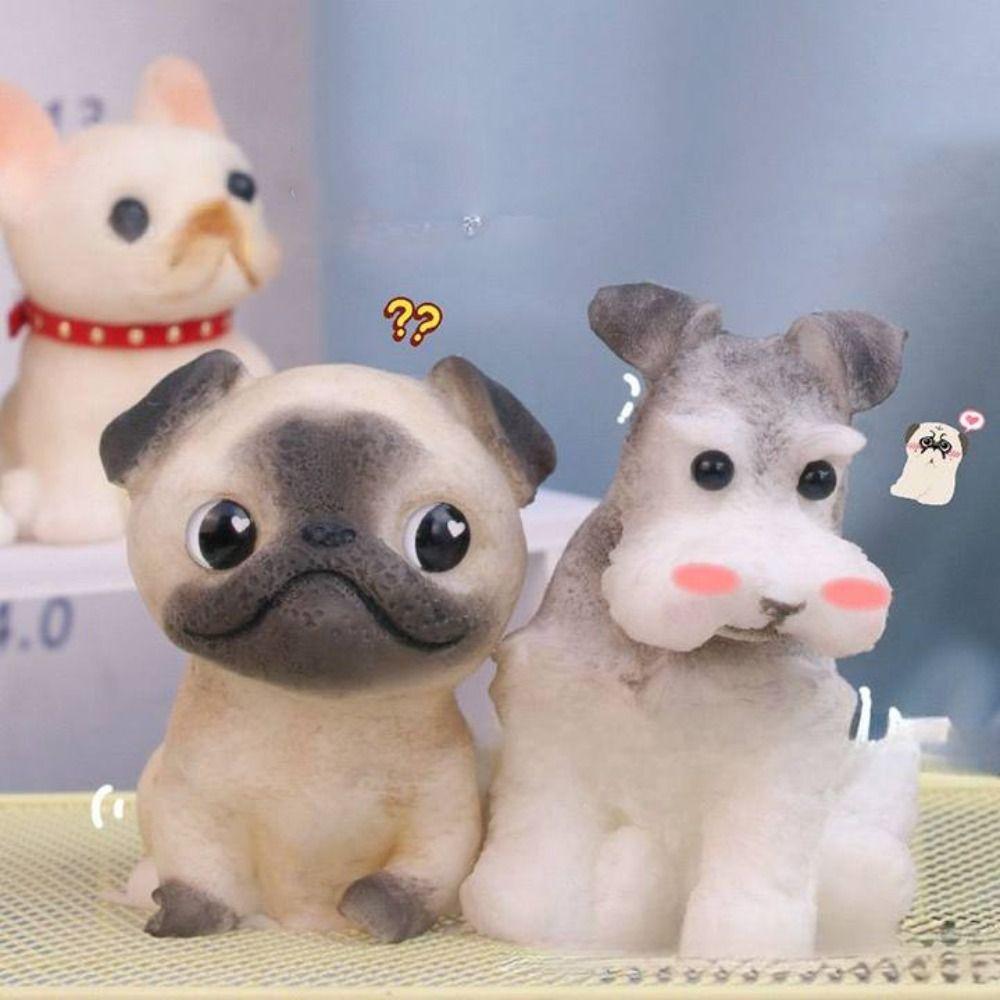 Cartoon Simulation Dog Squeeze Toys Slow Rebound Dog Fidget Toy  Mini Ornaments